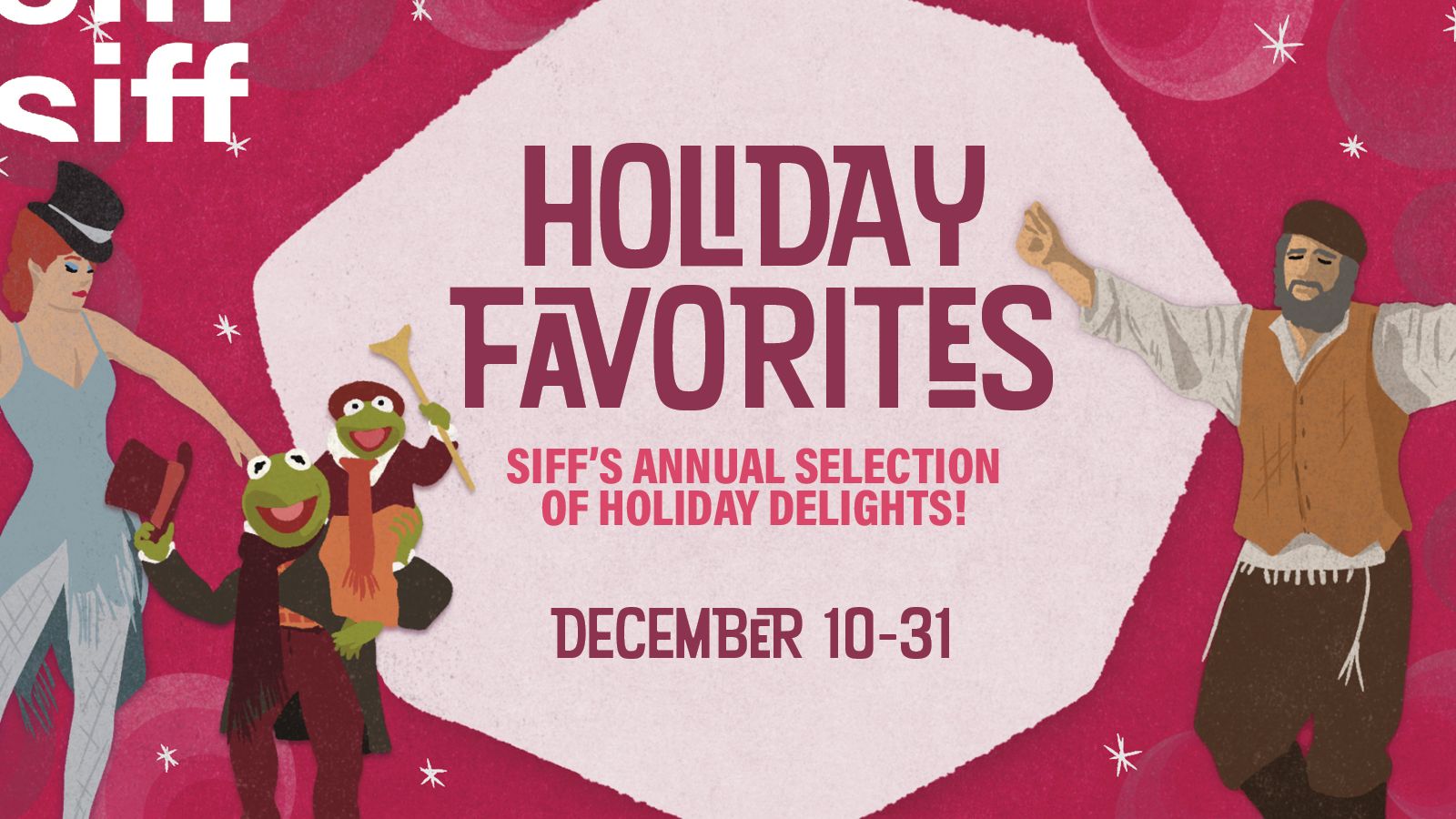Holiday Favorites returns to SIFF Cinema Uptown featuring beloved seasonal classics through the month of December