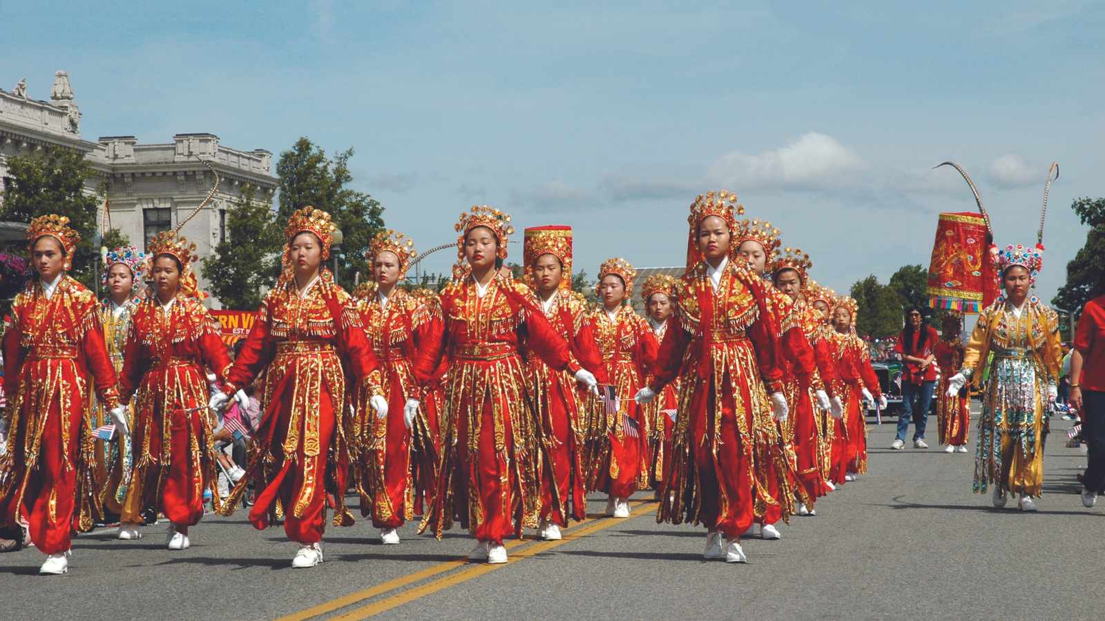 She Marches in Chinatown