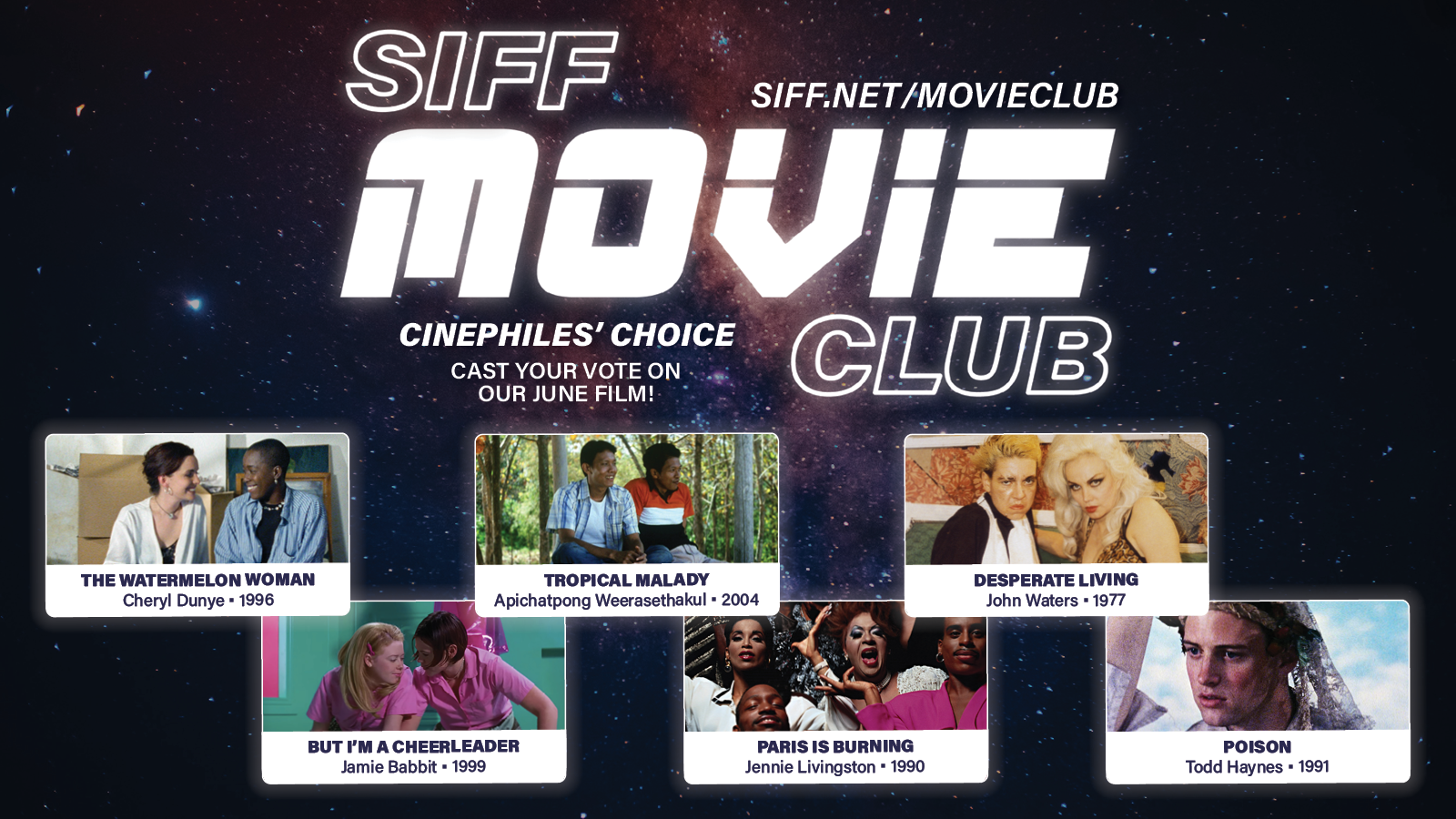 SIFF Movie Club - Cinephile's Choice