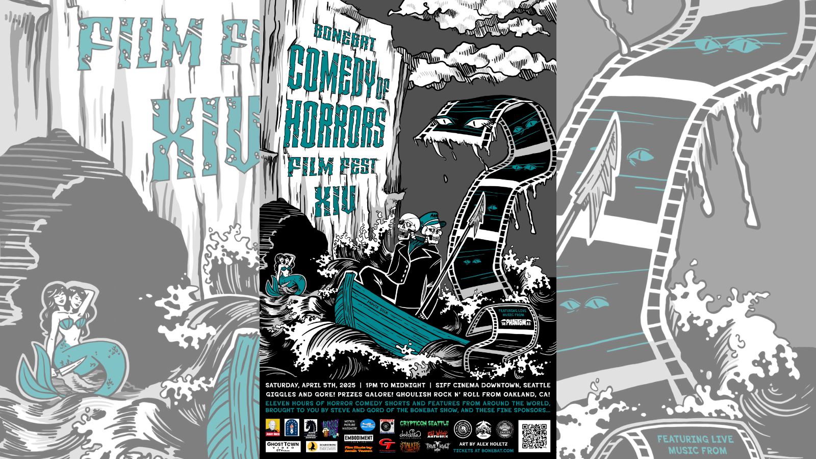 BoneBat "Comedy of Horrors" Film Fest