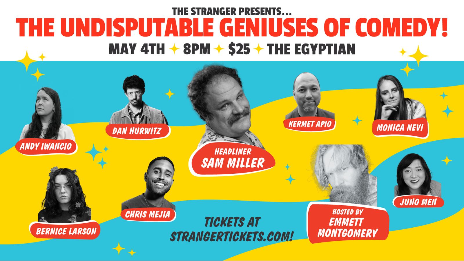 The Stranger Presents: The 2024 Undisputable Geniuses of Comedy