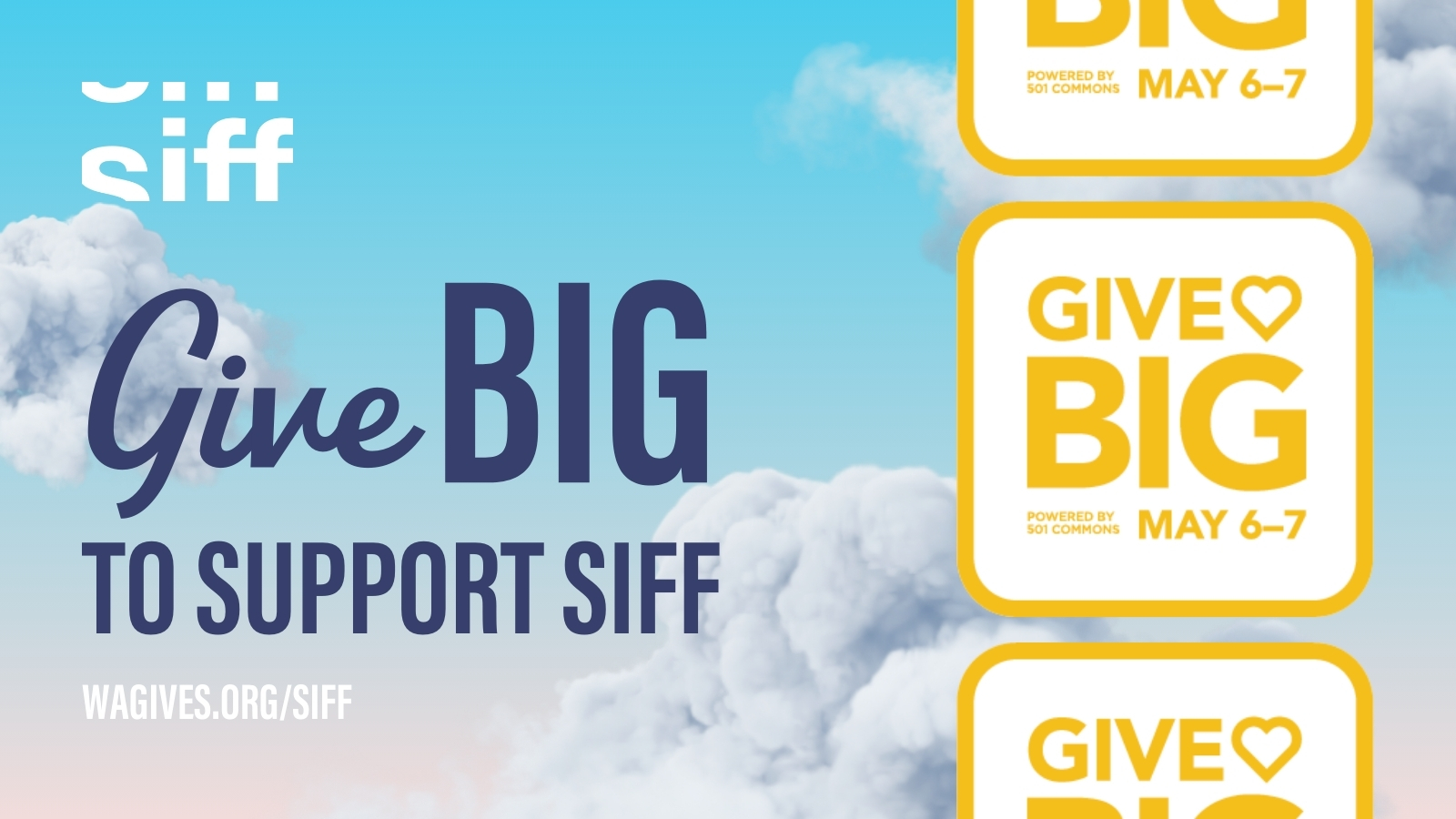 Make A Gift To SIFF During GiveBig