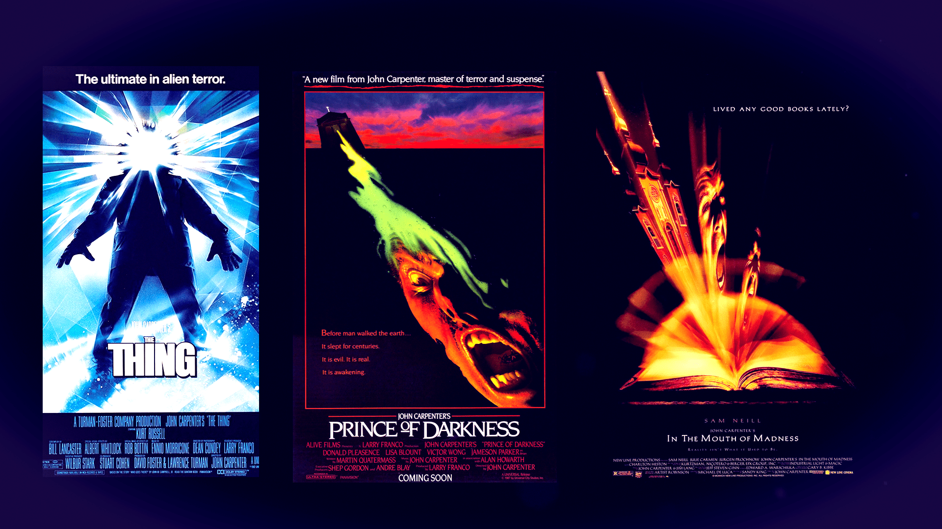 John Carpenter's Apocalypse Trilogy and After - Hybrid Class