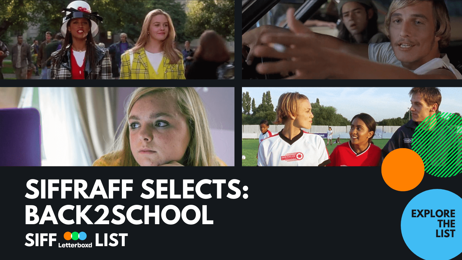 SIFFRAFF Selects: BACK2SCHOOL