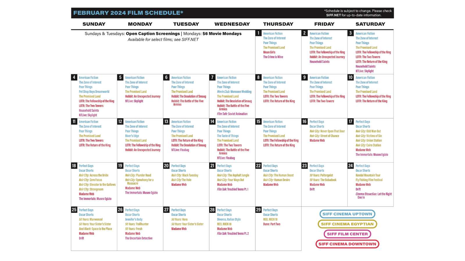 Feb 2024 at SIFF Cinemas