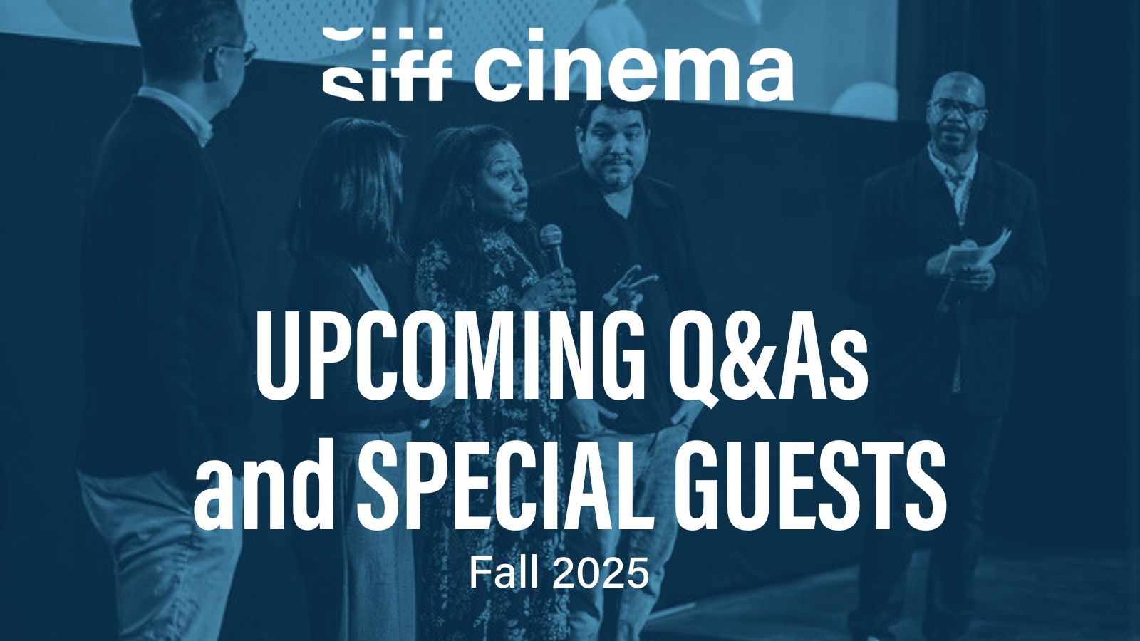 Upcoming Q&As and Special Guests Fall 2025