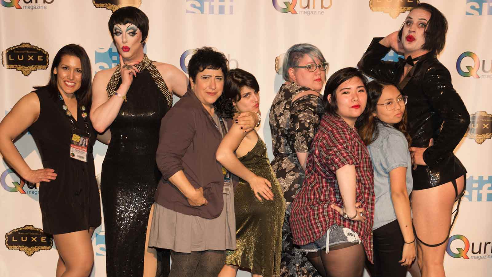 SIFF Staff with Drag Queens