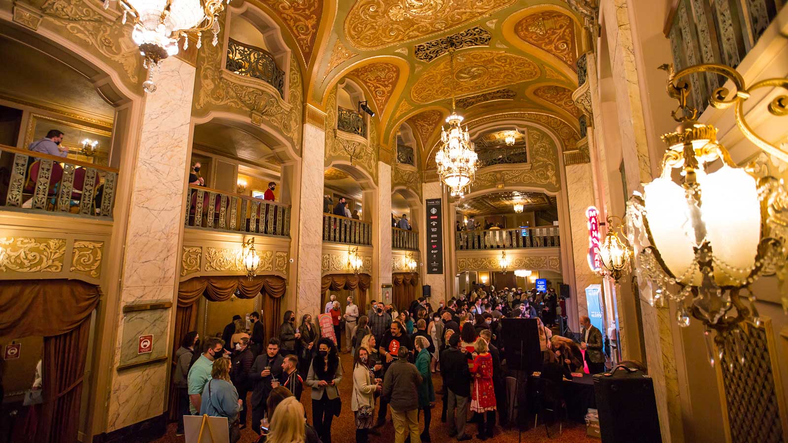 Lobby of the Paramount Theatre