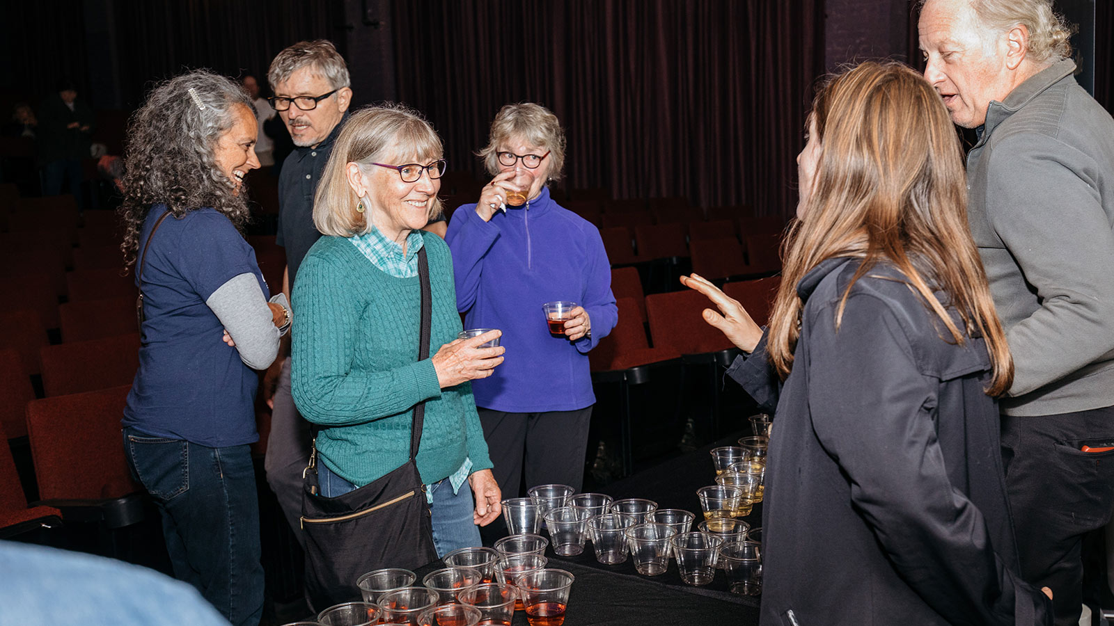 Wine Sampling Event Guests