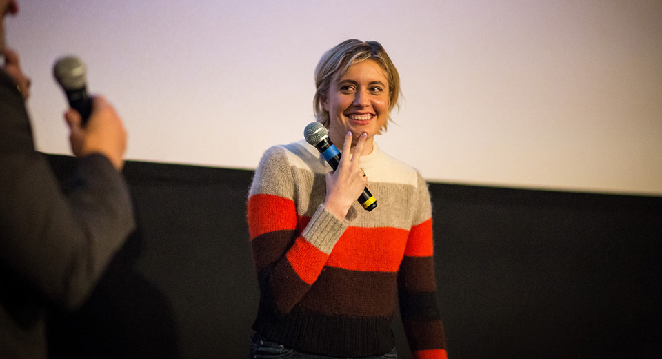 Greta Gerwig Close Up