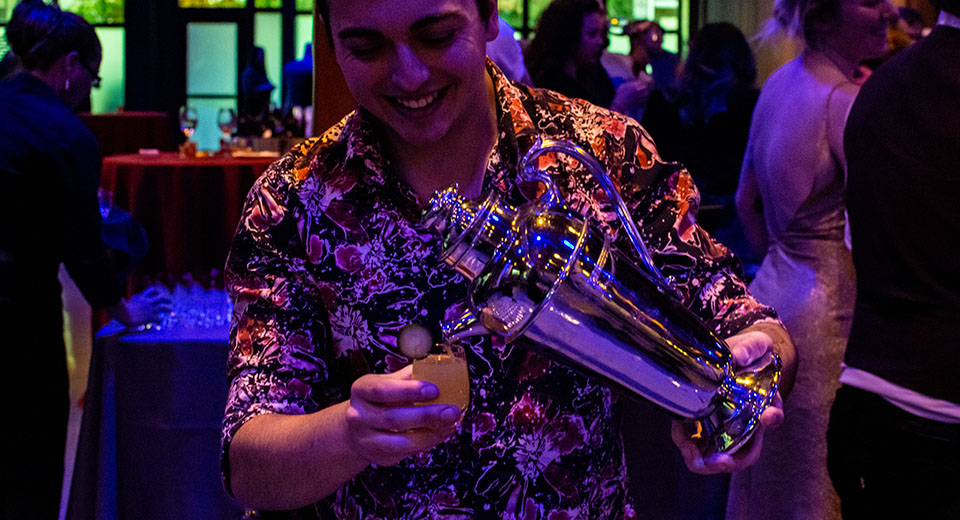 SIFF Celebrity Mixologist of the Year, Devin Eski