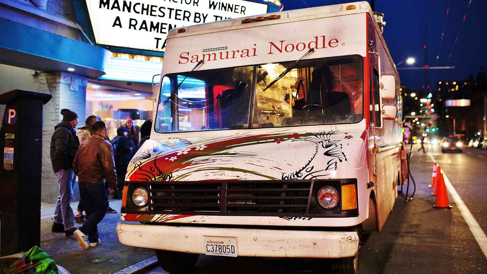 Noodle Truck Close-up