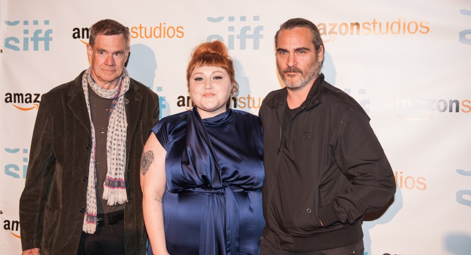 Gus Van Sant, Beth Ditto, and Joaquin Phoenix